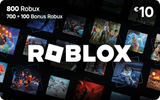 Carátula de Tarjeta regalo de Roblox - 800 Robux [ordenador, móvil, tableta, Xbox One, Oculus Rift o HTC Vive]